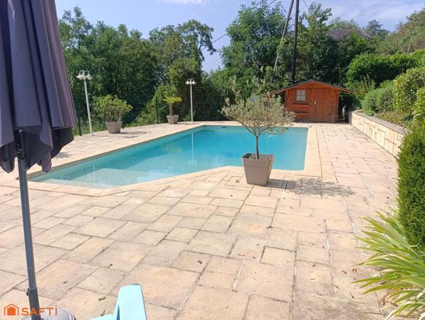 maison avec  piscine proche aix les bains