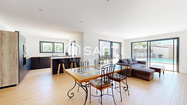 Maison neuve 2023 — piscine, 4 chambres, 131 m²