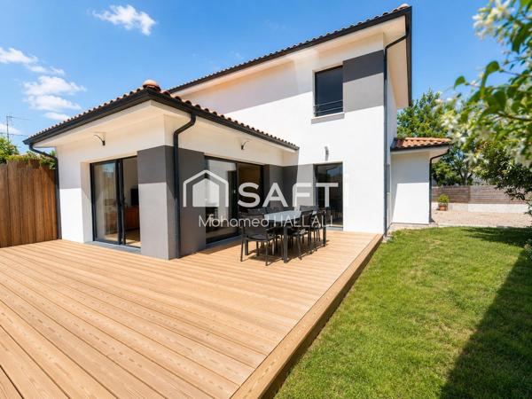 Maison neuve 2023 — piscine, 4 chambres, 131 m²