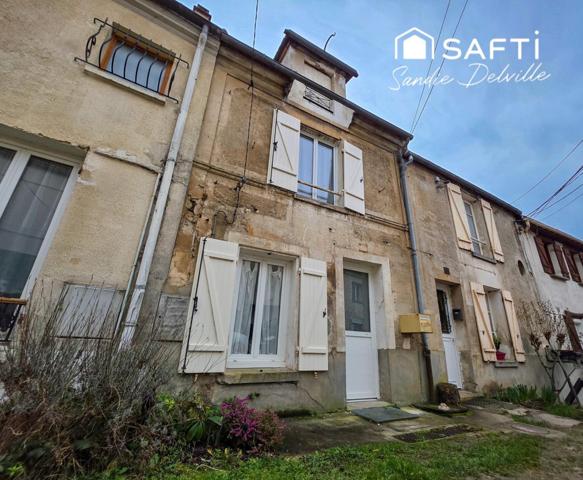 Maison 45m² - 3 pièces- combles aménageables 18m²