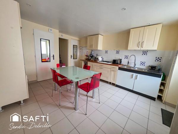 Maison 45m² - 3 pièces- combles aménageables 18m²