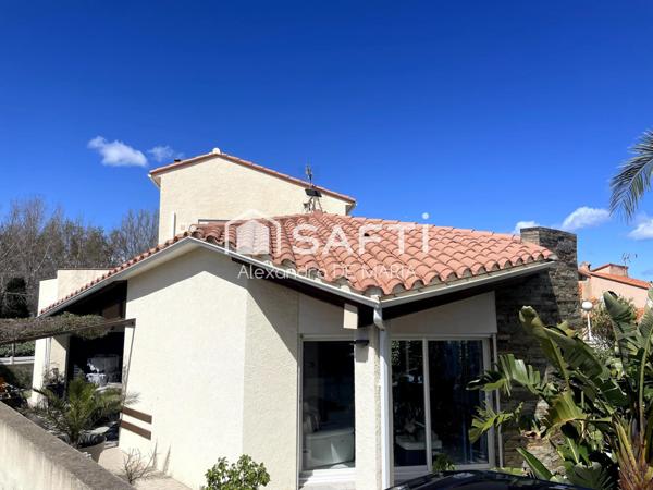 villa belles prestations proche mer quartier résidentiel