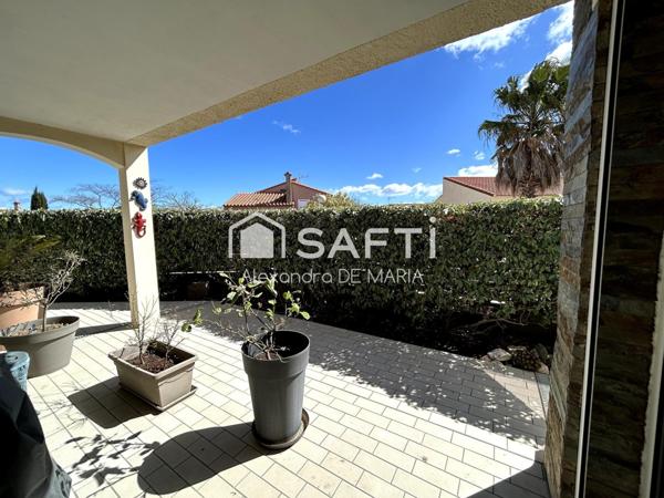 villa belles prestations proche mer quartier résidentiel