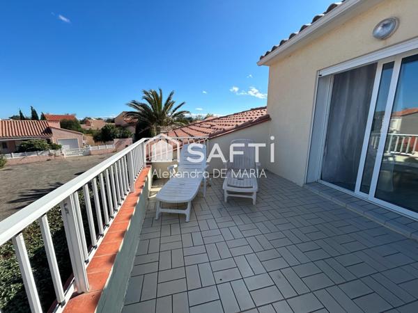 villa belles prestations proche mer quartier résidentiel