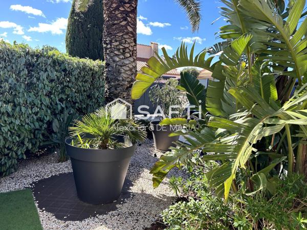 villa belles prestations proche mer quartier résidentiel