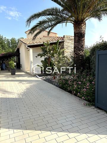 villa belles prestations proche mer quartier résidentiel