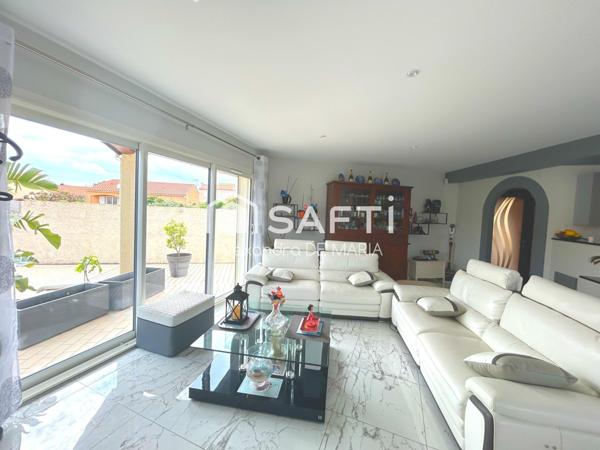 villa belles prestations proche mer quartier résidentiel