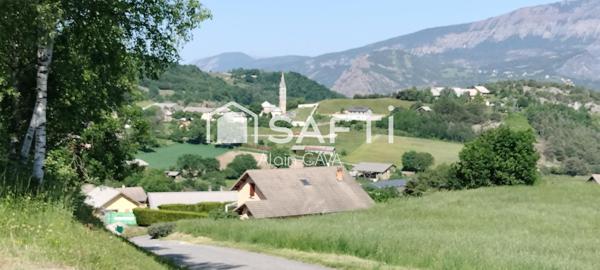 Terrain de 1200m² exposé SUD OUEST