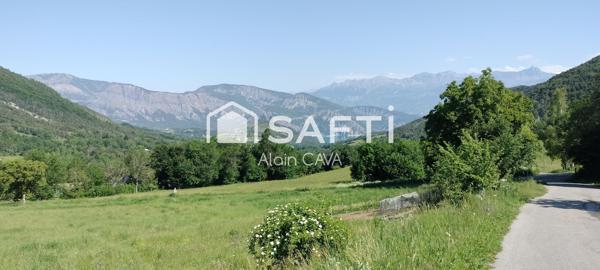 Terrain de 1200m² exposé SUD OUEST
