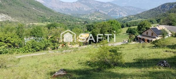 Terrain de 1200m² exposé SUD OUEST