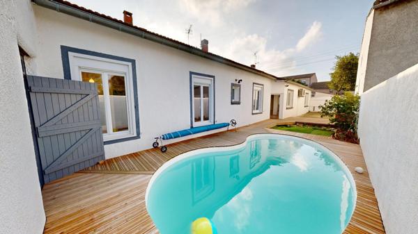 Maison plain pied à Carcassonne avec piscine