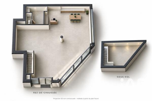 Droit au bail à vendre 120 m² Antony