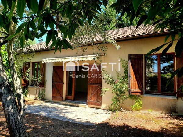 Maison 4 pièces plain-pied + garage