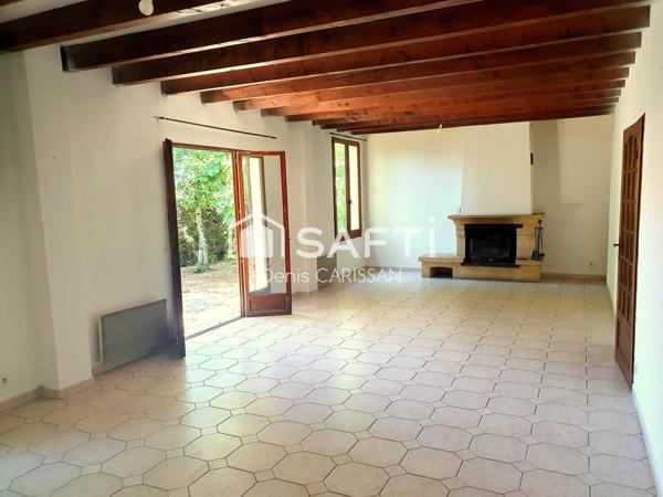 Maison 4 pièces plain-pied + garage