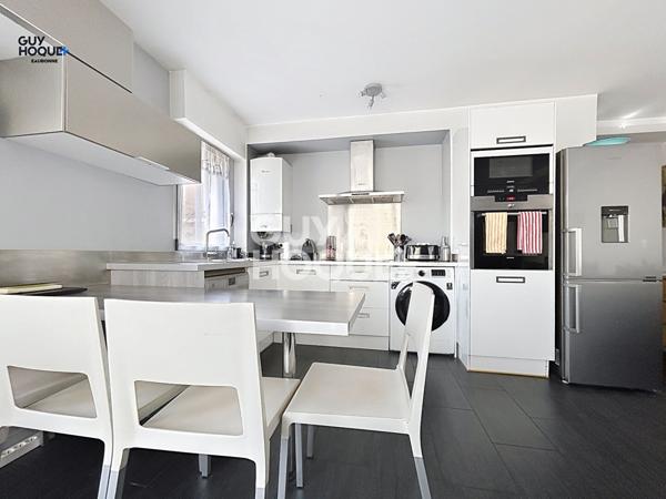 Appartement 2 pièces 48.3m² ( DPE en C ) avec balcon 4m² + cave et parking en parfait état : Centre-ville d'Eaubonne