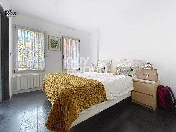 Appartement 2 pièces 48.3m² ( DPE en C ) avec balcon 4m² + cave et parking en parfait état : Centre-ville d'Eaubonne