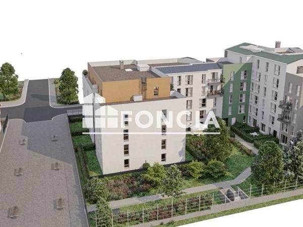 Location Appartement 2 pièces 44.14 m² - Rue louis blériot, Allée des Bruyères Meaux 77100