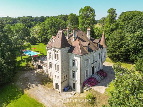 L’élégance à la française dans ce château du XIXe