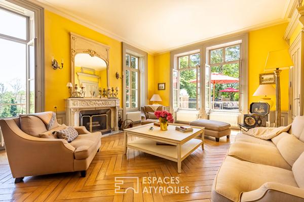 L’élégance à la française dans ce château du XIXe