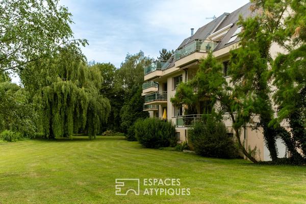 Duplex au dernier étage avec terrasses privatives début Robertsau