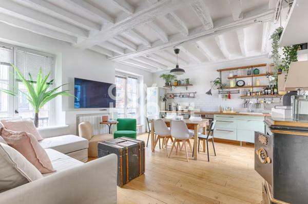 Appartement Paris 3 pièce(s) 55 m2