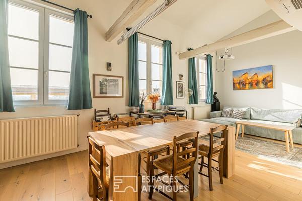 Appartement avec grande terrasse sur les Quais