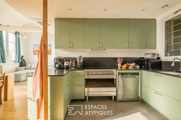 Appartement avec grande terrasse sur les Quais