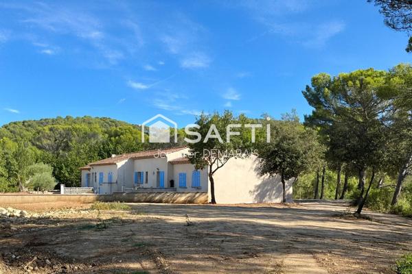 MAISON 170M2 TERRAIN 5270 M2 A ROGNES (13840)