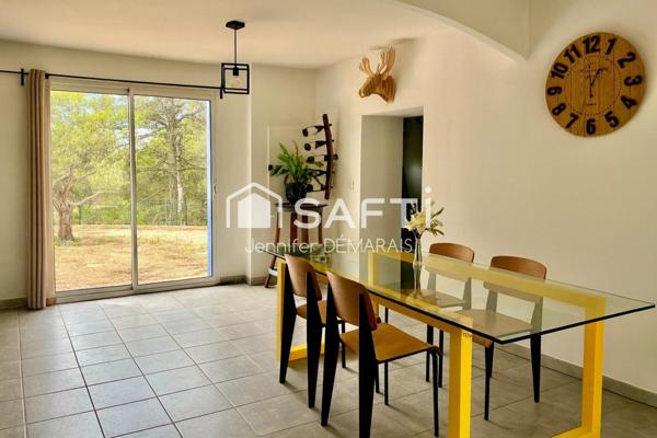 MAISON 170M2 TERRAIN 5270 M2 A ROGNES (13840)