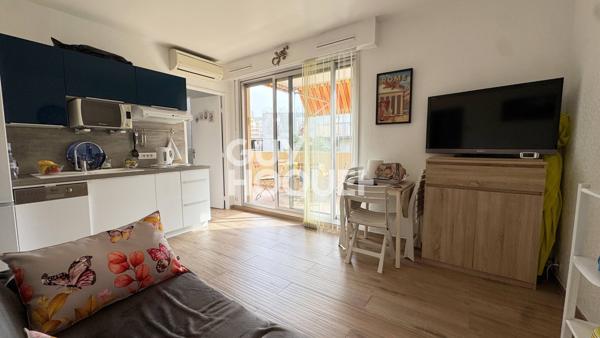 Appartement à vendre de 2 pièces avec grande terrasse