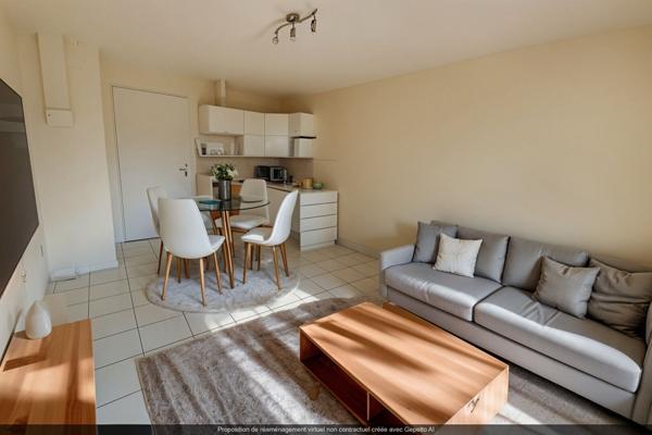 Idéalement situé : appartement de 33m² avec terrasse de 17 m² à Pornichet centre et au calme,  
Pornichet 44380