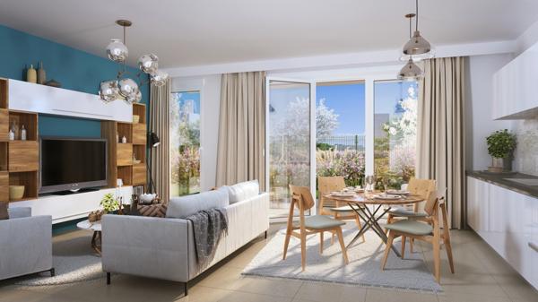 Appartement à vendre |  Marseille 11 |  2 pièces | 39 m²