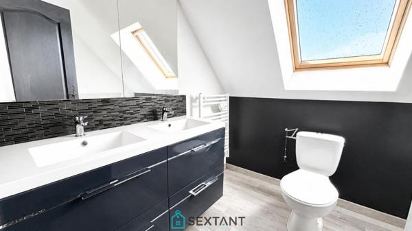 Maison familiale récente 4 chambres – 113 m² – Terrain de 1 515 m² – Valletot (27350)