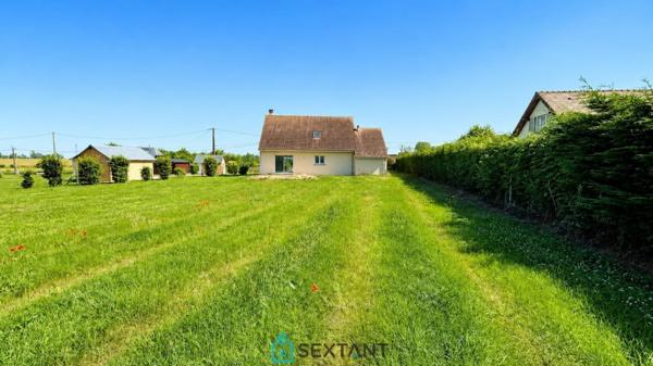 Maison familiale récente 4 chambres – 113 m² – Terrain de 1 515 m² – Valletot (27350)