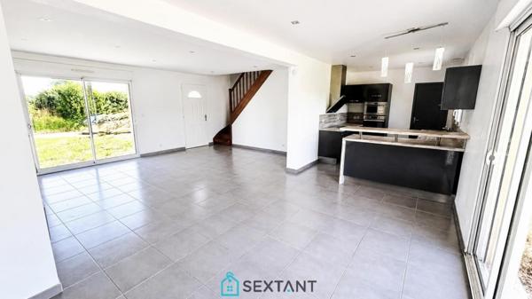 Maison familiale récente 4 chambres – 113 m² – Terrain de 1 515 m² – Valletot (27350)