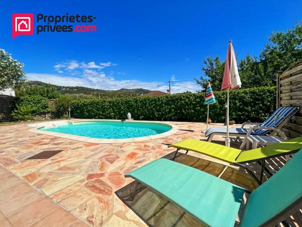 Tourette-Levens : Maison familiale avec piscine, double logement et superbe potentiel