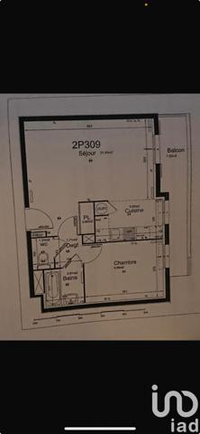 Apartment for sale 2 rooms 44 m² Villeparisis