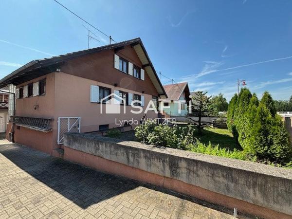 A ARTOLSHEIM, Maison de 160 M2 sur un terrain de 460m2