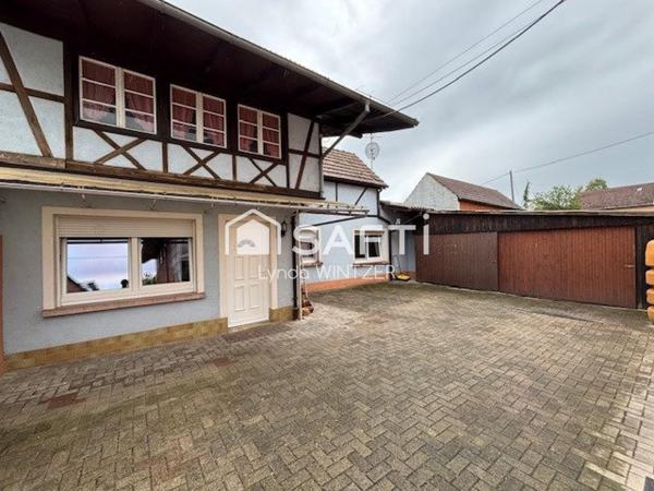 A ARTOLSHEIM, Maison de 160 M2 sur un terrain de 460m2