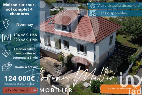 House for sale 5 rooms 104 m² Nommay
