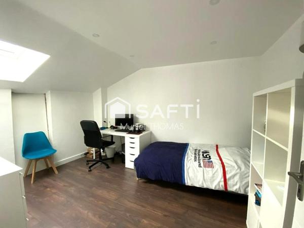 Maison entièrement rénovée – 38110 La Tour-du-Pin - CENTRE VILLE - 4 CHAMBRES