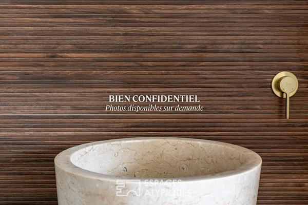 Villa contemporaine de plain-pied avec vue sur le golf