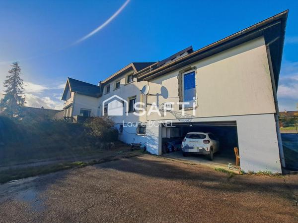 Ensemble immobilier : maison appartement local