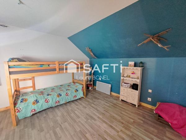 Ensemble immobilier : maison appartement local
