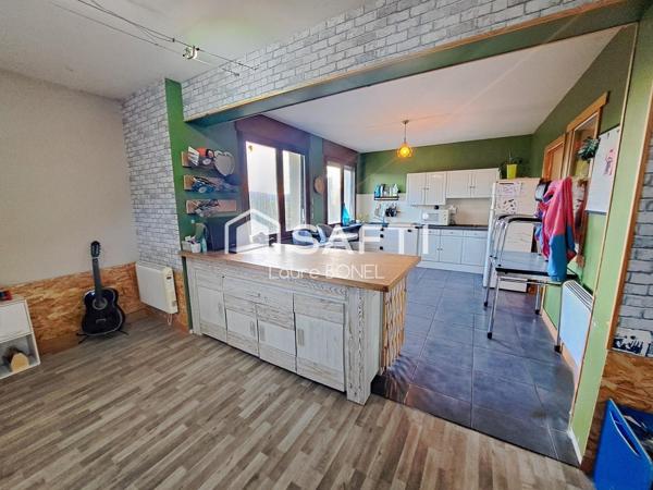 Ensemble immobilier : maison appartement local