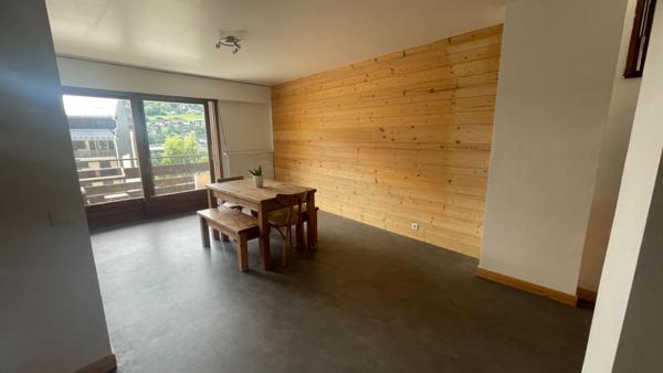 Centre de Saint-Gervais Mont-Blanc. Agréable 2 pièces avec balcon et vue panoramique