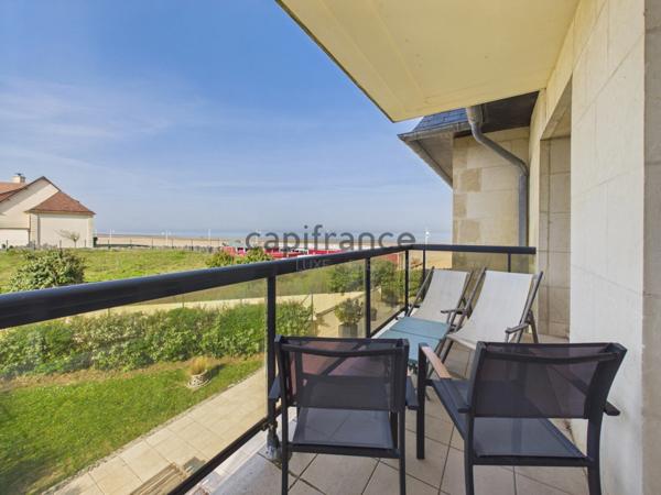 Superbe 2 pièces avec vue mer exceptionnelle et accès direct plage