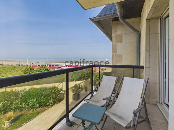 Superbe 2 pièces avec vue mer exceptionnelle et accès direct plage