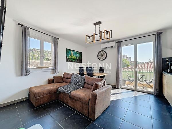 3P - 60m² - Dernier étage - Garage - Terrasse - Traversant