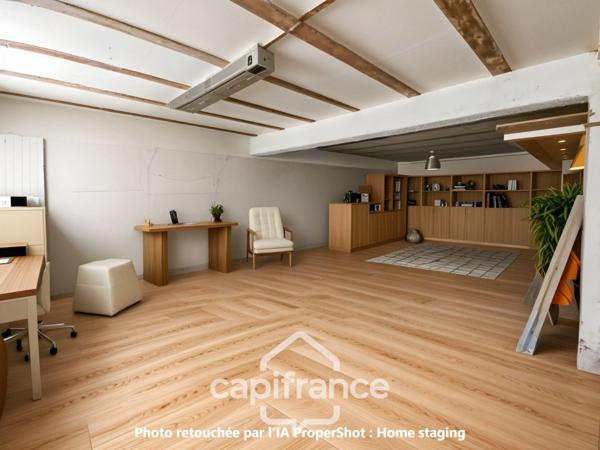 Maison de plain-pied, 4 pièces et jolie vue, dans un environnement calme